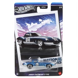 HOT WHEELS SILVER SERIES NATIONAL ICONS JAGUAR LIGHTWEIGHT E-TYPE 2/5 JBY90