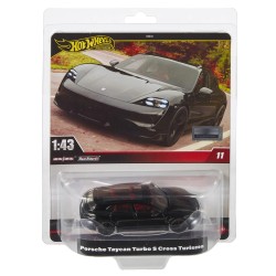 HOT WHEELS 1/43 PREMIUM PORSCHE TAYCAN TURBO S CROSS TURISMO HWT10