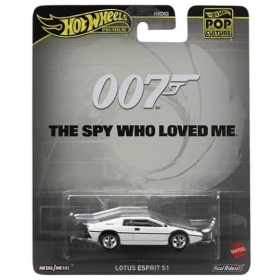 HOT WHEELS POP CULTURE JAMES BOND 007 THE SPY WHO LOVED ME LOTUS ESPRIT S1 HXD98