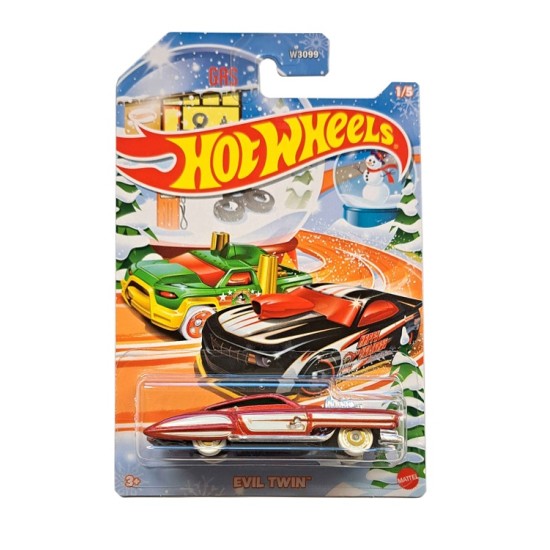 HOTWHEELS HOLIDAY HOT RODS 2024 EVIL TWIN 1/5 HVX16