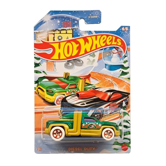 HOTWHEELS HOLIDAY HOT RODS 2024 DIESEL DUTY 4/5 HVX19