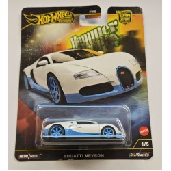 HOT WHEELS PREMIUM HAMMER DROPS BUGATTI VEYRON 1/5 HRW06 - CREASED CARD