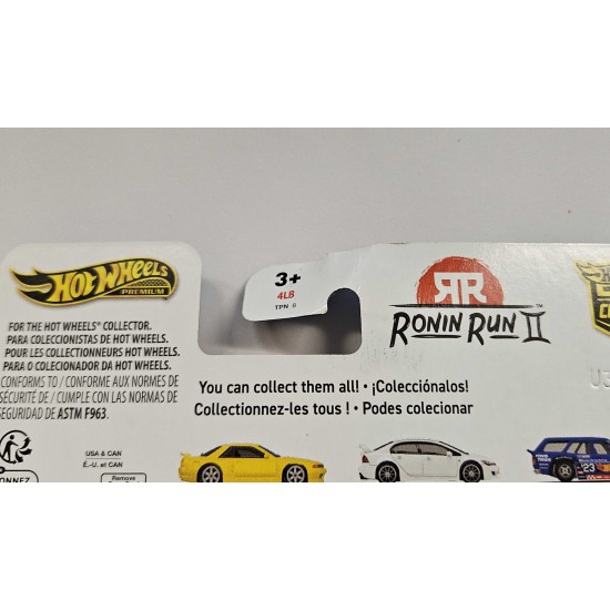 HOT WHEELS RONIN RUN II MAD MIKE MAZDA RX-3 WAGON 3/5 JBK50 - BENT CARD