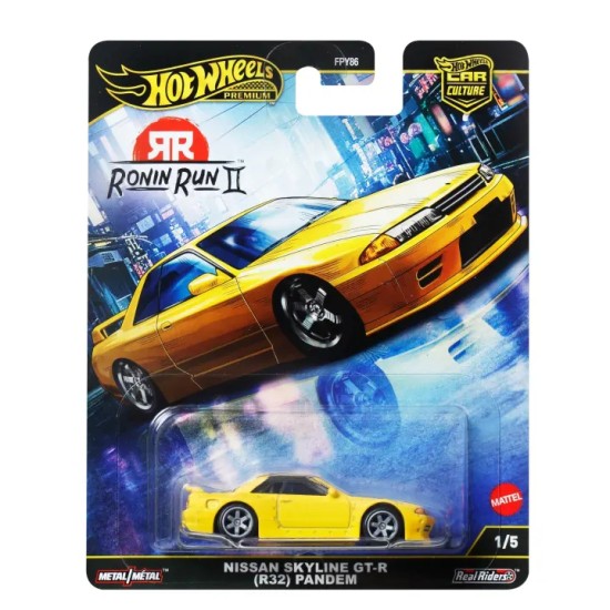 HOT WHEELS RONIN RUN II NISSAN GT-R (R32) PANDEM 1/5 JBK88