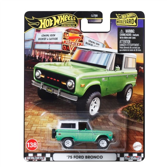 HOT WHEELS BOULEVARD '75 FORD BRONCO #138 JBL12