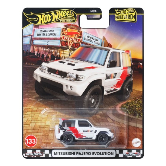 HOT WHEELS BOULEVARD MISTUBISHI PAJERO EVOLUTION #133 JBL26