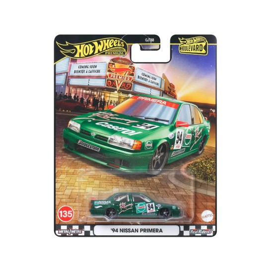 HOT WHEELS BOULEVARD '94 NISSAN PRIMERA #135 JBL31