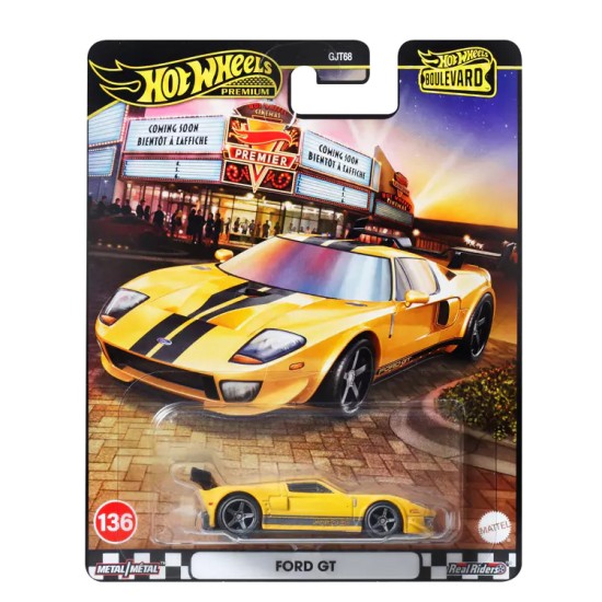 HOT WHEELS BOULEVARD FORD GT #136 JHW25