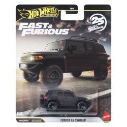 HOT WHEELS FAST AND FURIOUS 25 YEARS TOYOTA FJ CRUISER 5/5 JHW69