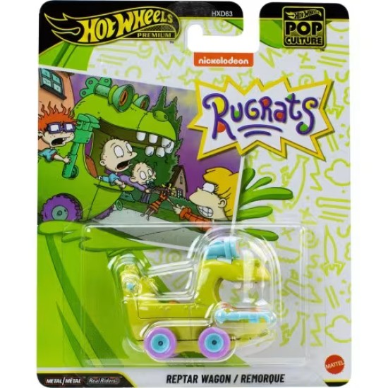 HOT WHEELS POP CULTURE 2025 RUGRATS REPTAR WAGON JHW87