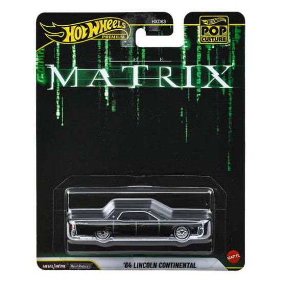 HOT WHEELS POP CULTURE MATRIX '64 LINCOLN CONTINENTAL JHW89
