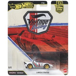 HOT WHEELS PREMIUM VINTAGE RACING LANCIA STRATOS 5/5 JKF26