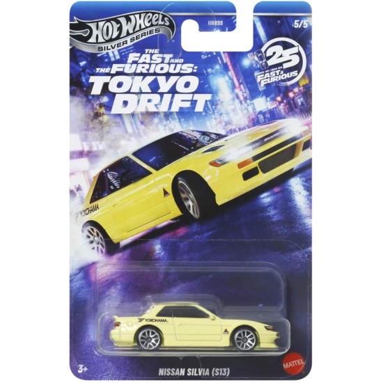 HOT WHEELS THE FAST AND THE FURIOUS TOKYO DRIFT NISSAN SILVIA (S13) 5/5 JKX09