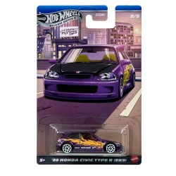 HOT WHEELS SILVER SERIES COMPACT KINGS '99 HONDA CIVIC TYPE R (EK9) 2/5 JKX57