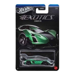 HOT WHEELS SILVER SERIES EXOTICS CZINGER 21C GREEN 2/5 JKX77