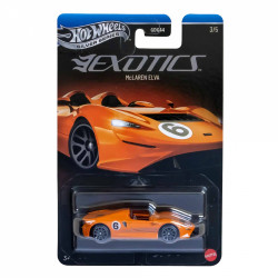 HOT WHEELS SILVER SERIES EXOTICS MCLAREN ELVA ORANGE 3/5 JKX78