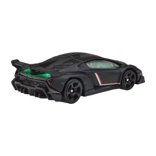 HOT WHEELS SILVER SERIES EXOTICS LAMBORGHINI VENEHO BLACK 4/5 JKX79