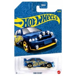 HOT WHEELS 2026 PEARL AND CHROME 58TH ANNIVERSARY FORD ESCORT 4/6 JKX90