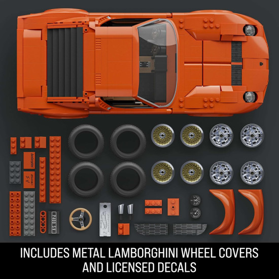 HOT WHEELS BRICK SHOP LAMBORGHINI MIURA P400 SV (APPROX 1/12 SCALE) JHF61