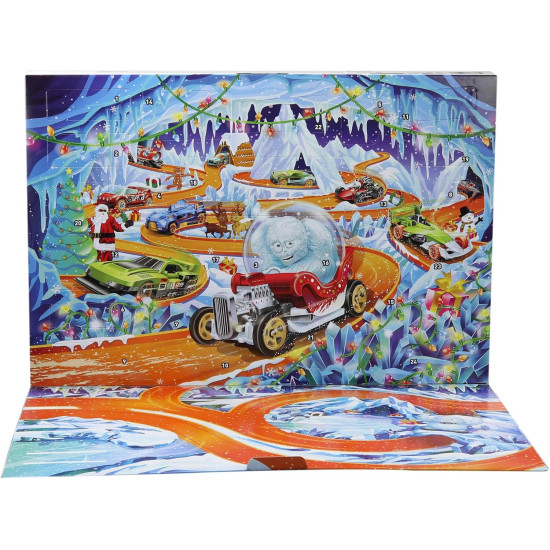 HOT WHEELS 2026 ADVENT CALENDAR JLG41
