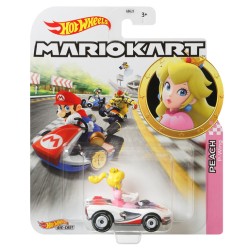 HOT WHEELS MARIO KART CHARACTER CARS PRINCESS PEACH - P-WING GJH58 HOT WHEELS MARIO KART CHARACTER CARS PRINCESS PEACH - P-WING GJH58