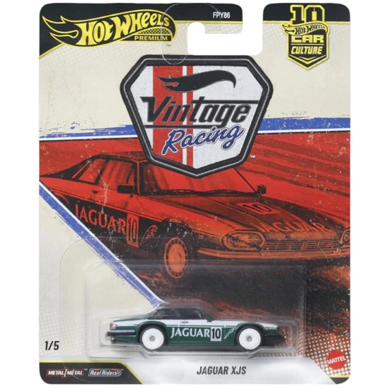 HOT WHEELS PREMIUM VINTAGE RACING JAGUAR XJS 1/5 JKF02
