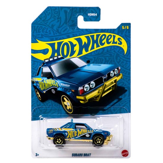 HOT WHEELS 2026 PEARL AND CHROME 58TH ANNIVERSARY SUBARU BRAT 5/6 JKX85