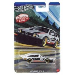 HOT WHEELS SILVER SERIES VINTAGE CLUB ALFA ROMEO GTV6 30 3/5 JKY30