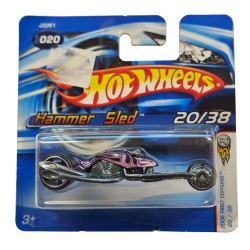HOT WHEELS 2006 FIRST EDITIONS 20/38 HAMMER SLED #020 PURPLE J3261