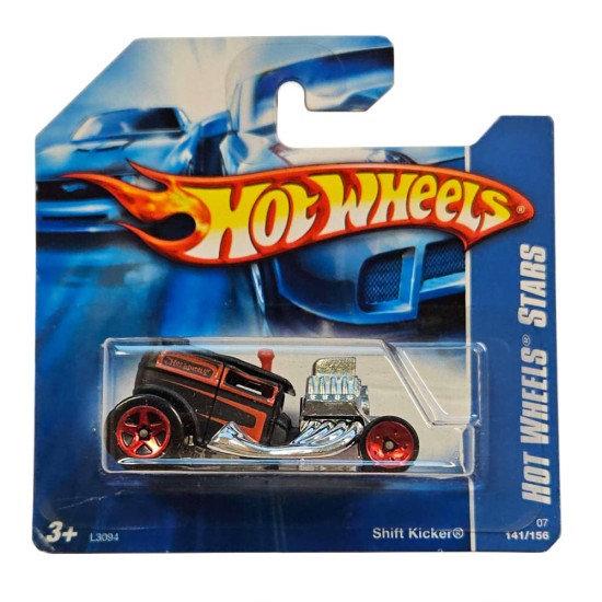 HOT WHEELS 2007 HOT WHEELS STARS SHIFT KICKER 141/156 BLACK/RED #141 L3094