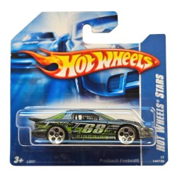 HOT WHEELS 2007 HOT WHEELS STARS PONTIAC FIREBIRD 144/156 GREEN #144 L3097