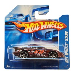 HOT WHEELS 2007 HOT WHEELS STARS PONTIAC FIREBIRD 144/156 RED #144 L3097