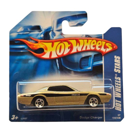 HOT WHEELS 2007 HOT WHEELS STARS DODGE CHARGE 154/156 GOLD #154 L3107 HOT WHEELS 2007 HOT WHEELS STARS DODGE CHARGE 154/156 GOLD #154 L3107