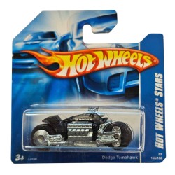 HOT WHEELS 2007 HOT WHEELS STARS DODGE TOMAHAWK 155/156 BLACK #155 L3108