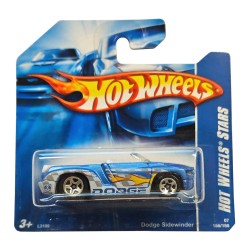 HOT WHEELS 2007 HOT WHEELS STARS DODGE SIDEWINDER 156/156 BLUE #156 L3109