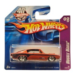 HOT WHEELS 2008 MUSCLE MANIA 02/04 '68 PLYMOUTH HEMI 'CUDA 134/172 M6892