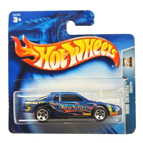 HOT WHEELS 2004 WORK CREWSERS CHEVY #171 B3766 HOT WHEELS 2004 WORK CREWSERS CHEVY #171 B3766