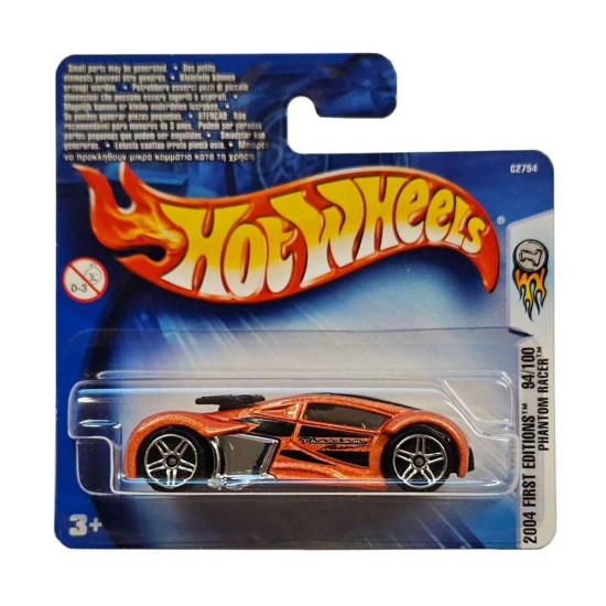 HOT WHEELS 2004 FIRST EDITIONS PHANTOM RACER 94/100 SHORT CARD C2754 HOT WHEELS 2004 FIRST EDITIONS PHANTOM RACER 94/100 SHORT CARD C2754