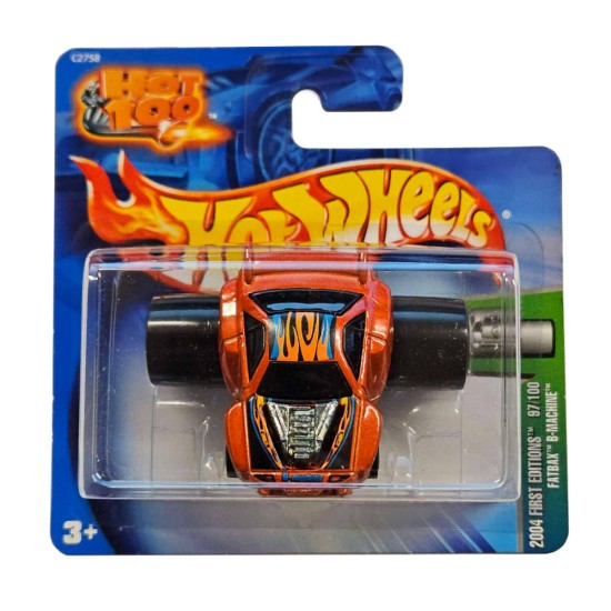 HOT WHEELS 2004 FIRST EDITIONS 97/100 FATBAX B-MACHINE #097 C2758 HOT WHEELS 2004 FIRST EDITIONS 97/100 FATBAX B-MACHINE #097 C2758
