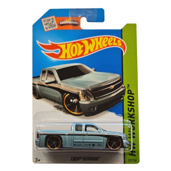 HOT WHEELS 2014 HW WORKSHOP CHEVY SILVERADO 249/250 CFL57