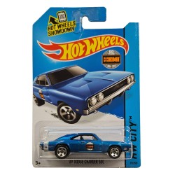 HOT WHEELS 2014 HW CITY '69 DODGE CHARGER 500 19/250 CFH22