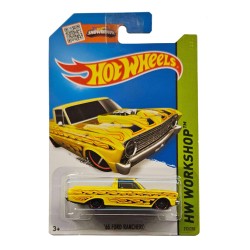 HOT WHEELS 2014 HW WORKSHOP '65 FORD RANCHERO 212/250 YELLOW CFL99