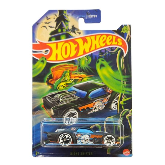 HOT WHEELS HALLOWEEN 2025 NIGHT SHIFTER 4/5 JCB92
