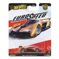 HOT WHEELS EURO SPEED MCLAREN SOLUS GT 4/5 JBK78 HOT WHEELS EURO SPEED MCLAREN SOLUS GT 4/5 JBK78
