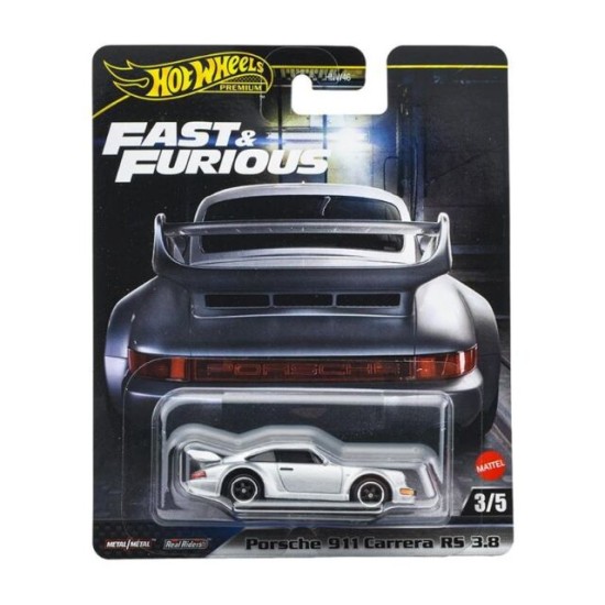 HOT WHEELS FAST AND FURIOUS PORSCHE 911 CARRERA RS 3.8 3/5 JBM03
