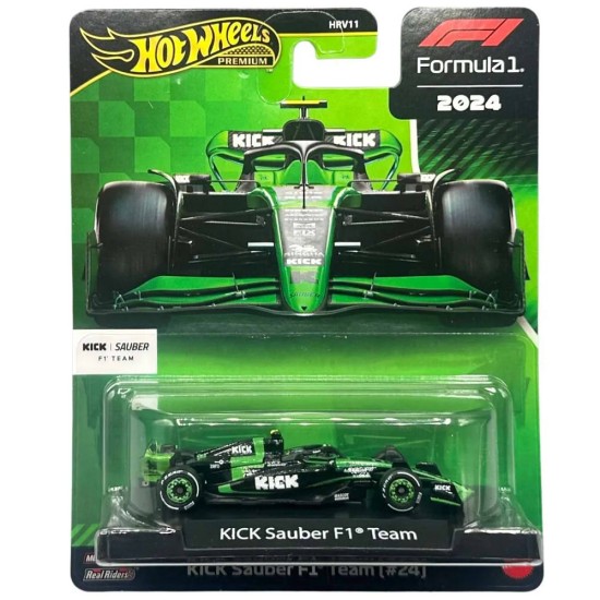 HOT WHEELS FORMULA 1 2024 KICK SAUBER F1 TEAM (#24) JBM23