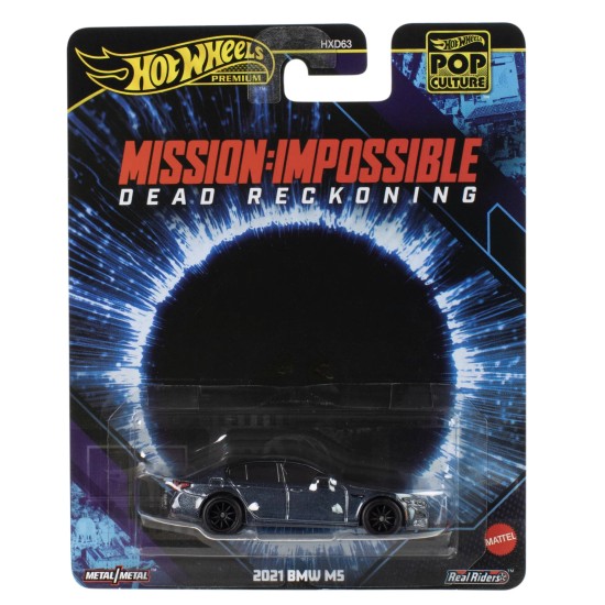 HOT WHEELS POP CULTURE MISSION IMPOSSIBLE DEAD RECKONING 2021 BMW M5 JBL58
