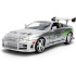 1/24 FAST AND FURIOUS ANNIVERSARY BRIAN'S TOYOTA SILVER FINISH 36805