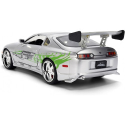 1/24 FAST AND FURIOUS ANNIVERSARY BRIAN'S TOYOTA SILVER FINISH 36805 1/24 FAST AND FURIOUS ANNIVERSARY BRIAN'S TOYOTA SILVER FINISH 36805