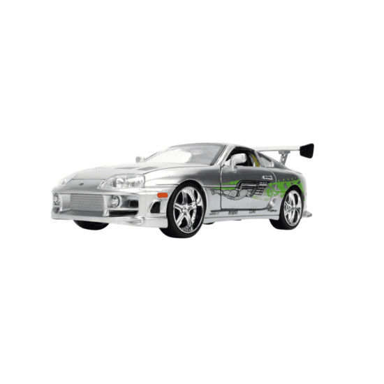1/24 FAST AND FURIOUS ANNIVERSARY BRIAN'S TOYOTA SILVER FINISH 36805